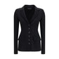 Black Wool Oves Aries Full-Length Jacket
