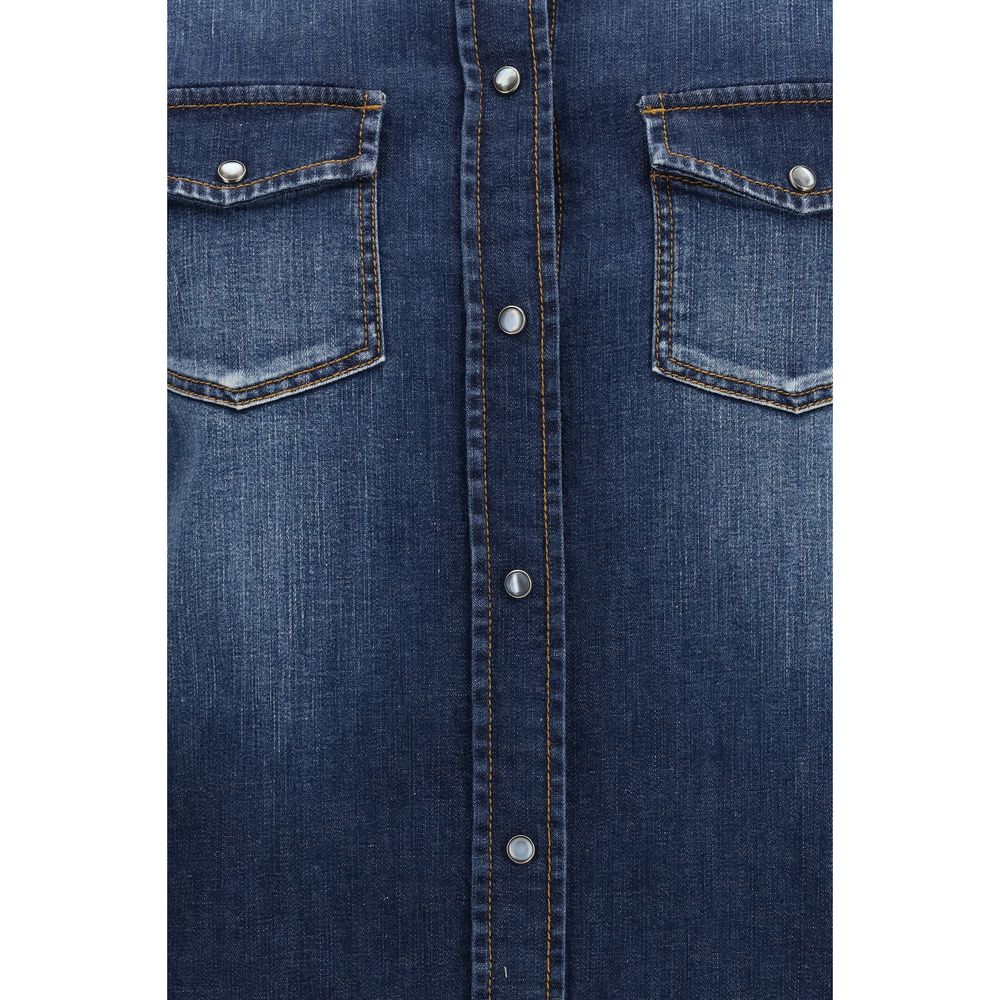 Blue Denim Shirt