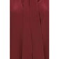 Bordeaux Silk Blouse