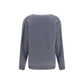 Gray Cashmere Sweater