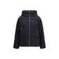 Black Nylon Full-Length Jacket