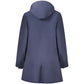 Blue Polyester Womens Jacket