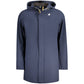 Blue Polyester Men's Jacket