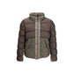 Bicolor Polyamide Full-Length Jacket