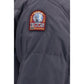 Gray Polyamide Full-Length Jacket