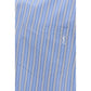 Blue Cotton Pattern Shirt