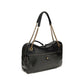 Black Calf Leather Bos Taurus Shoulder Bag