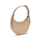 Beige Calf Leather Bos Taurus Shoulder Bag