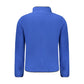 Blue Polyester Men Sweatshirt