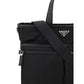 Black Nylon Shoulder Bag
