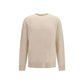 Beige Cashmere Sweatshirt