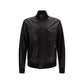 Brown Lamb Ovis Aries Aries Leather Jacket