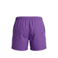 Purple Polyester Men Swim Short
