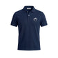 Blue Cotton Men's Polo Shirt