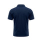 Blue Cotton Men's Polo Shirt