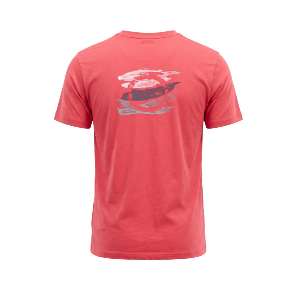 Red Cotton Men's T-Shirt
