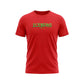 Red Cotton Men T-Shirt