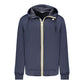 Blue Polyester Men Jacket