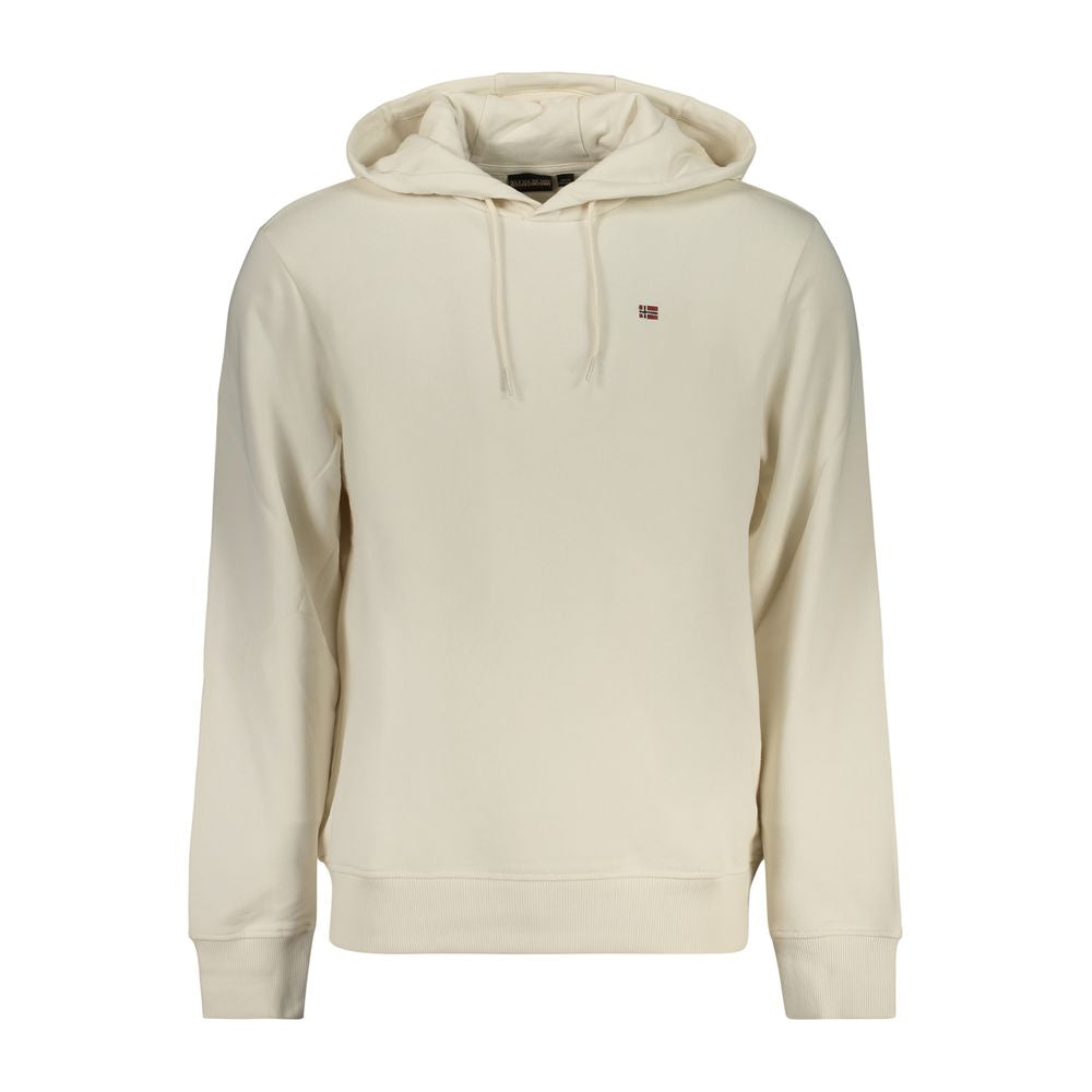 White Cotton Men's Sweatshirt