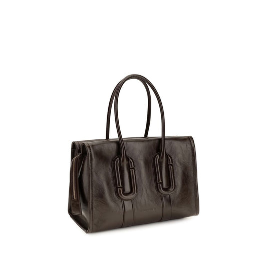Brown Calf Leather Bos Taurus Handbag