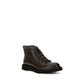 Brown Calf Leather Bos Taurus Lace-Up Boots