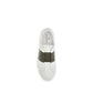 White Calf Leather Bos Taurus Low Top Sneakers