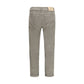 Gray Cotton Casual Pants