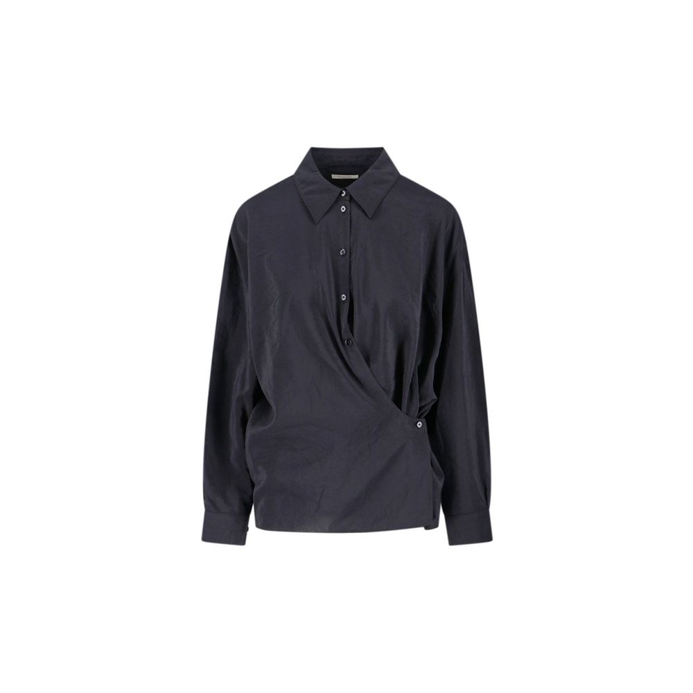 Black Polyamide Dress Shirt