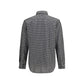 Gray Cotton Pattern Shirt