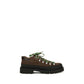 Brown Calf Leather Bos Taurus Lace-Up Boots