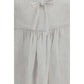 White Linen Casual Dress