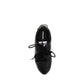 Black Calf Leather Bos Taurus Athletic Sneakers