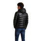 Black Polyamide Full-Length Jacket
