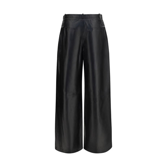 Black Leather Pants