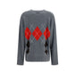 Gray Wool Oves Aries Cardigan