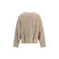 Beige Cashmere Sweater