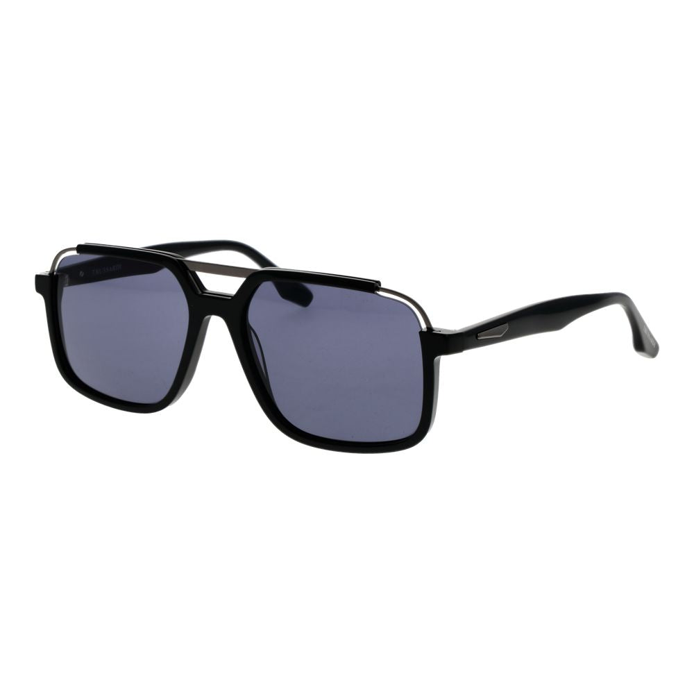 Black Acetate & Stainless Steel Sunglasses