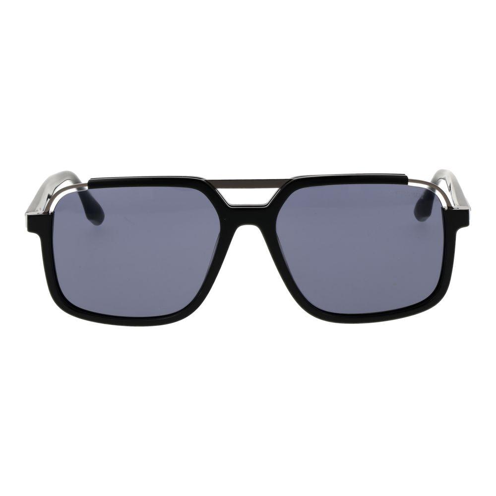 Black Acetate & Stainless Steel Sunglasses