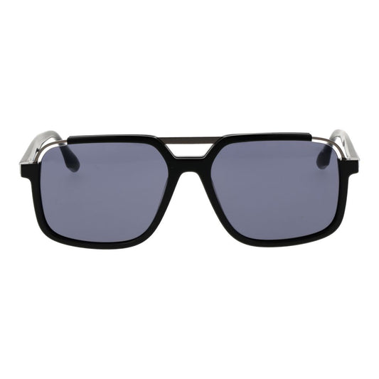 Black Acetate & Stainless Steel Sunglasses