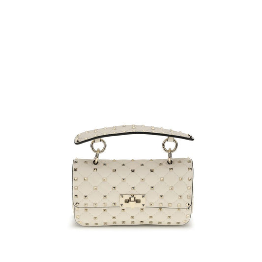 Beige Calf Leather Bos Taurus Handbag