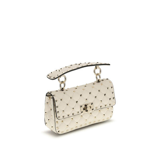 Beige Calf Leather Bos Taurus Handbag