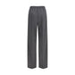 Gray Wool Oves Aries Casual Pants