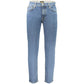 Blue Cotton Men's Jean