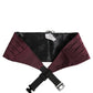 Maroon Men 100% Silk Belt Waist Cummerbund