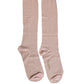 Light Pink Viscose Over The Calf Accessory Socks