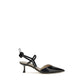 Black Calf Leather Bos Taurus High Heel Pumps