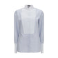 Blue Cotton Pattern Shirt