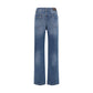 Blue Cotton Relaxed Fit Jeans
