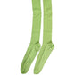 Men Green Viscose Over The Calf Accessory Socks