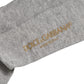Men Gray Viscose Over The Calf Accessory Socks